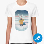 Женская спортивная футболка