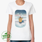 Женская футболка органик