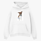 Толстовка худи оверсайз