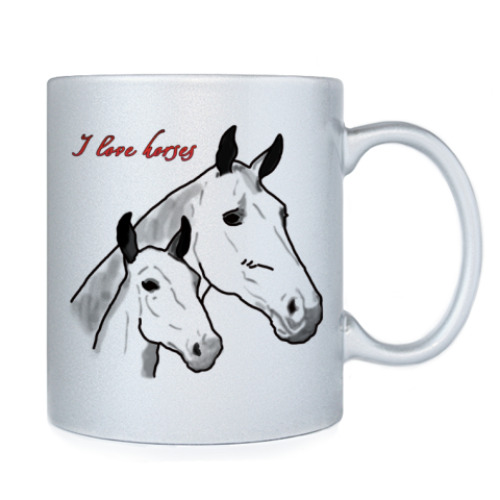 Кружка Лошади