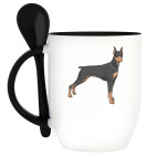 Кружка с ложкой