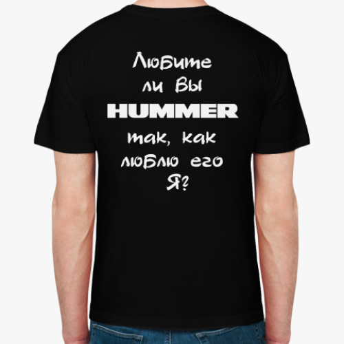 Футболка с принтом Hummer