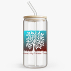 Банка с бамбуковой крышкой