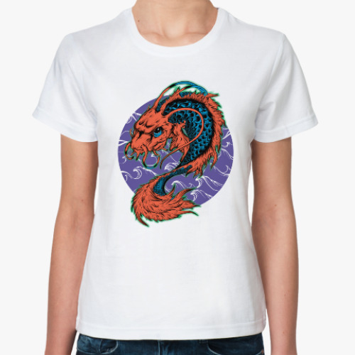 Классическая футболка Dragon Fish