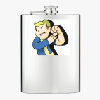 Фляжка стальная