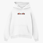 Толстовка худи оверсайз