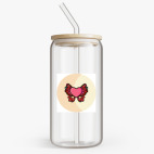 Банка с бамбуковой крышкой