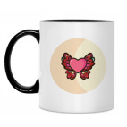 Кружка двухцветная