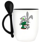 Кружка с ложкой