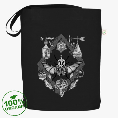 Сумка шоппер с принтом Goliath