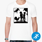 Мужская спортивная футболка