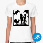 Женская спортивная футболка