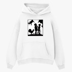 Толстовка худи оверсайз