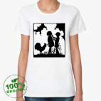 Женская футболка органик