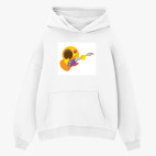 Толстовка худи оверсайз