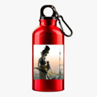 Металлическая бутылка 400 мл UV-DTF