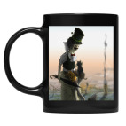 Кружка цветная UV-DTF