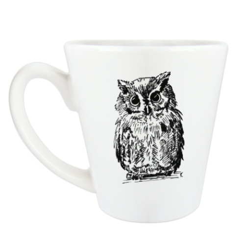 Чашка Латте Сова