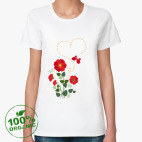 Женская футболка органик