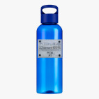 Прозрачная спортивная бутылка