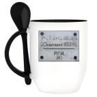 Кружка с ложкой