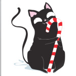 Кот и конфета