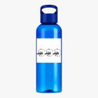 Прозрачная спортивная бутылка