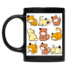 Кружка цветная UV-DTF