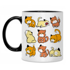 Кружка двухцветная