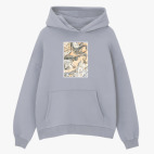 Толстовка худи оверсайз