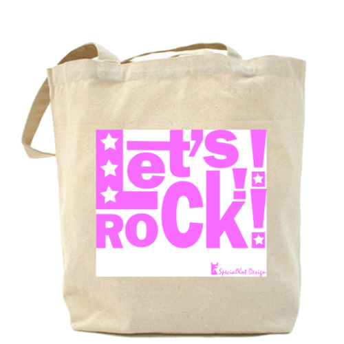 Сумка шоппер Let's Rock !