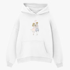 Толстовка худи оверсайз