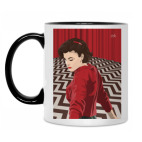 Кружка двухцветная