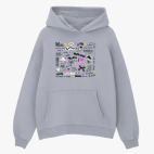 Толстовка худи оверсайз