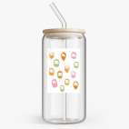 Банка с бамбуковой крышкой