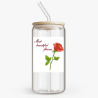 Банка с бамбуковой крышкой