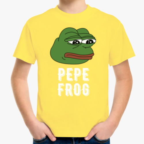 Детская футболка PEPE FROG
