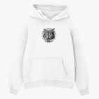 Толстовка худи оверсайз