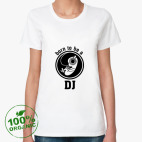 Женская футболка органик