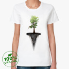 Женская футболка органик
