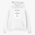 Толстовка худи оверсайз