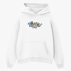 Толстовка худи оверсайз