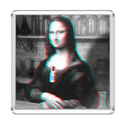 Магнит Mona Lisa Leonardo da Vinci