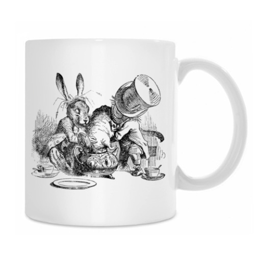 Кружка с принтом Чаепитие