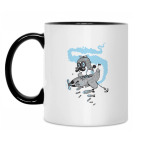 Кружка двухцветная