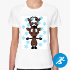 Женская спортивная футболка