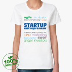 Женская футболка органик