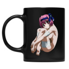 Кружка цветная UV-DTF