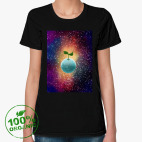 Женская футболка органик