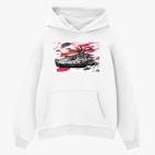 Толстовка худи оверсайз